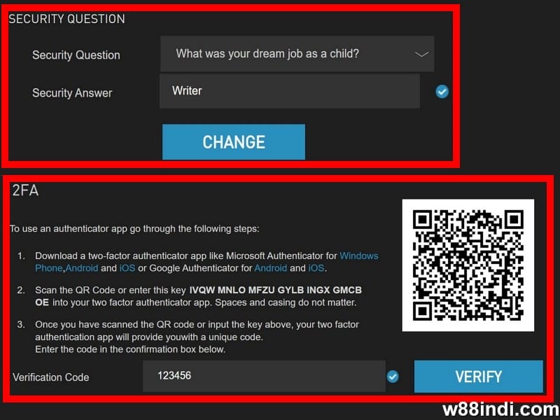 x5bet เครดิตขั้นที่อิสระ HP0 เพิ่มคําถามความปลอดภัย และ 2f